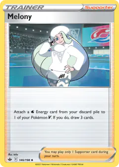 Melony Uncommon card from Chilling Reign