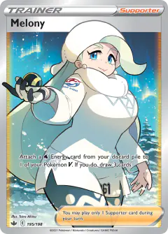 Melony Rare Ultra card from Chilling Reign