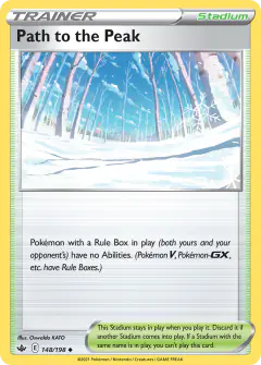 Path to the Peak Uncommon card from Chilling Reign