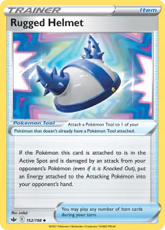 Rugged Helmet Uncommon card from Chilling Reign