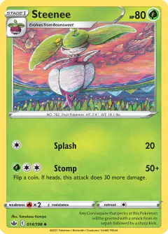 Steenee Uncommon card from Chilling Reign