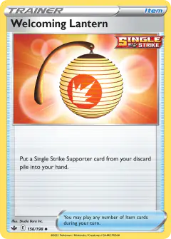 Welcoming Lantern Uncommon card from Chilling Reign