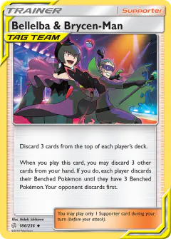 Bellelba & Brycen-Man Uncommon card from Cosmic Eclipse