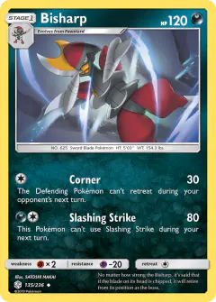 Bisharp Uncommon card from Cosmic Eclipse