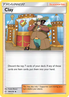 Clay Uncommon card from Cosmic Eclipse
