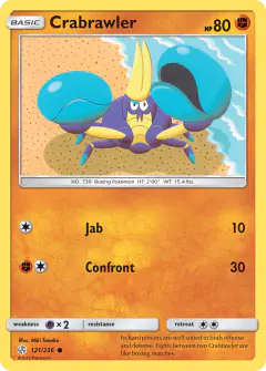Crabrawler Common card from Cosmic Eclipse