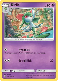 Kirlia Uncommon card from Cosmic Eclipse