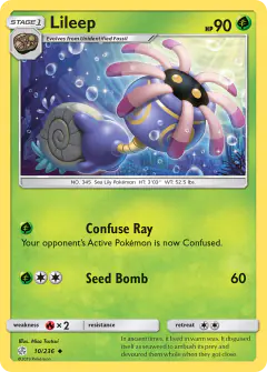 Lileep Uncommon card from Cosmic Eclipse