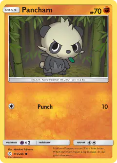 Pancham Common card from Cosmic Eclipse