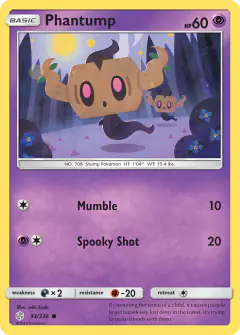 Phantump Common card from Cosmic Eclipse