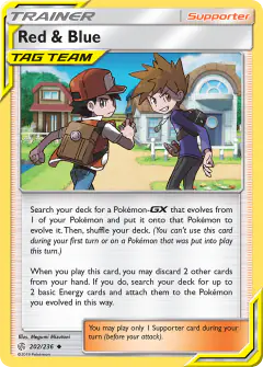 Red & Blue Uncommon card from Cosmic Eclipse