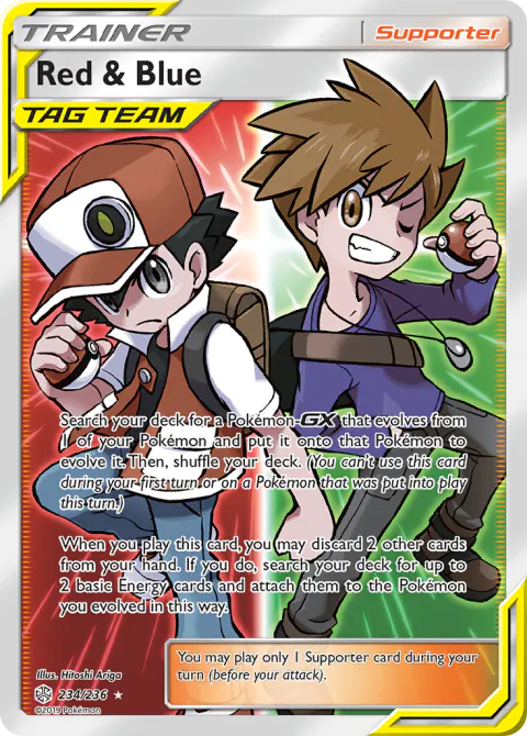 Red & Blue Rare Ultra
