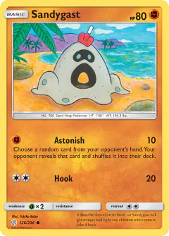 Sandygast Common card from Cosmic Eclipse