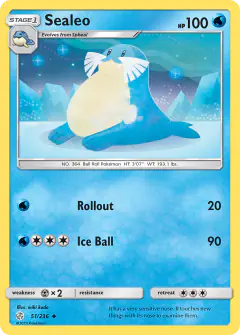 Sealeo Uncommon card from Cosmic Eclipse