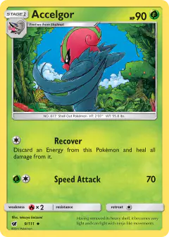 Accelgor Uncommon card from Crimson Invasion
