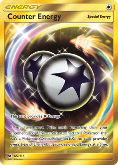 Counter Energy Rare Secret card from Crimson Invasion