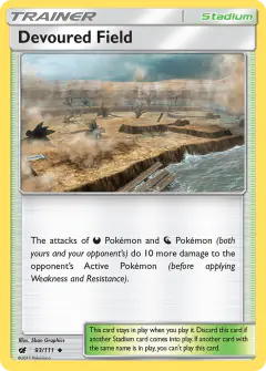 Devoured Field Uncommon card from Crimson Invasion