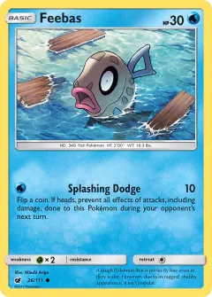 Feebas Common card from Crimson Invasion