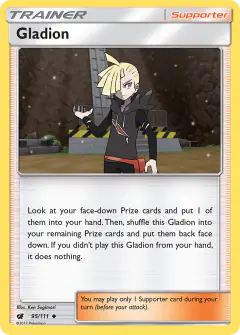 Gladion Uncommon card from Crimson Invasion