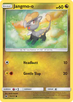 Jangmo-o Common card from Crimson Invasion