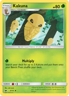 Kakuna Uncommon card from Crimson Invasion