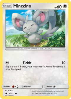 Minccino Common card from Crimson Invasion