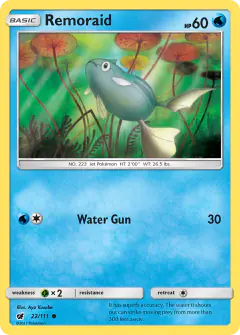 Remoraid Common card from Crimson Invasion