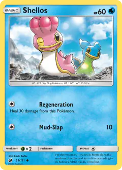 Shellos Common card from Crimson Invasion