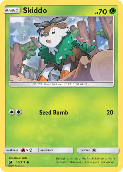 Skiddo Common card from Crimson Invasion