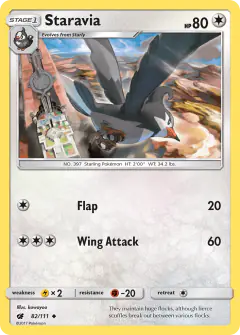 Staravia Uncommon card from Crimson Invasion