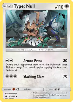 Type: Null Rare Holo card from Crimson Invasion