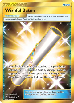 Wishful Baton Rare Secret card from Crimson Invasion