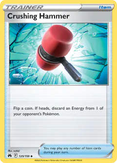 Crushing Hammer Uncommon card from Crown Zenith