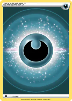 Darkness Energy Rare Ultra card from Crown Zenith