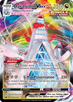 Duraludon VMAX Rare Holo VMAX card from Crown Zenith