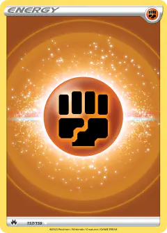 Fighting Energy Rare Ultra card from Crown Zenith