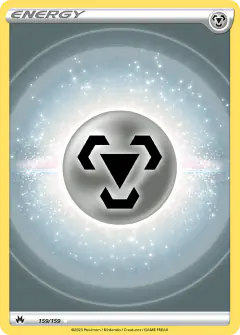 Metal Energy Rare Ultra card from Crown Zenith