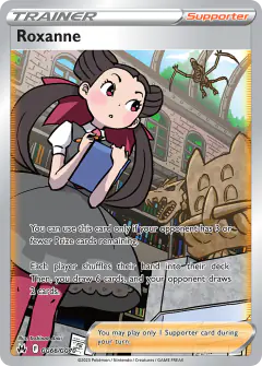 Roxanne Rare Ultra card from Crown Zenith