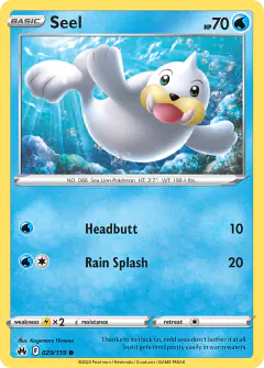 Seel Common card from Crown Zenith