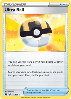 Ultra Ball Uncommon card from Crown Zenith