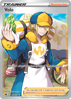 Volo Rare Ultra card from Crown Zenith