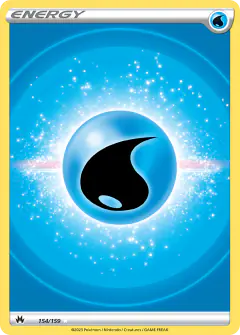 Water Energy Rare Ultra card from Crown Zenith