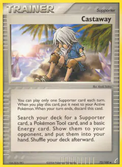 Castaway Uncommon card from Crystal Guardians