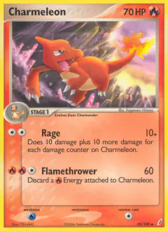 Charmeleon Uncommon card from Crystal Guardians