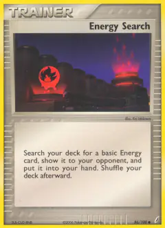Energy Search Common card from Crystal Guardians