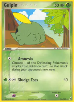 Gulpin Uncommon card from Crystal Guardians