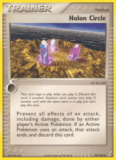 Holon Circle Uncommon card from Crystal Guardians