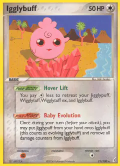 Igglybuff Rare card from Crystal Guardians