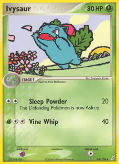 Ivysaur Uncommon card from Crystal Guardians
