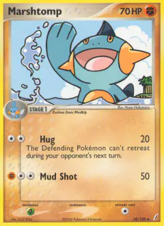 Marshtomp Uncommon card from Crystal Guardians